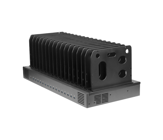 16-Port USB-C-Ladehub 1000 W mit Fächern – inklusive Smart App