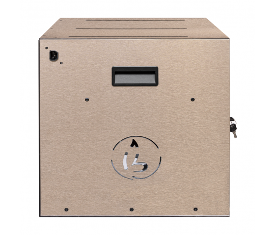 Bravour® BRVDC16 USB-C Ladeschrank für 16 mobile Geräte bis zu 17 Zoll - bronze