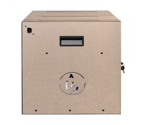 Bravour® BRVDC12 USB-C Ladeschrank für 12 mobile Geräte bis zu 17 Zoll - bronze