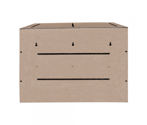 Bravour® BRVDC12 USB-C Ladeschrank für 12 mobile Geräte bis zu 17 Zoll - bronze