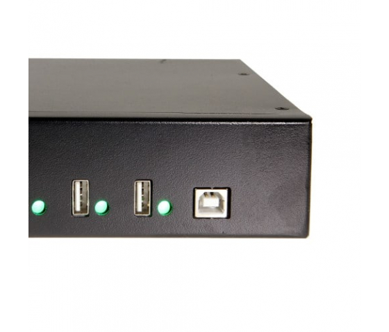 Bravour 16 Port 1U rackmontierbarer USB-Hub zum Laden und Synchronisieren