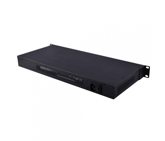 Bravour 16 Port 1U rackmontierbarer USB-Hub zum Laden und Synchronisieren