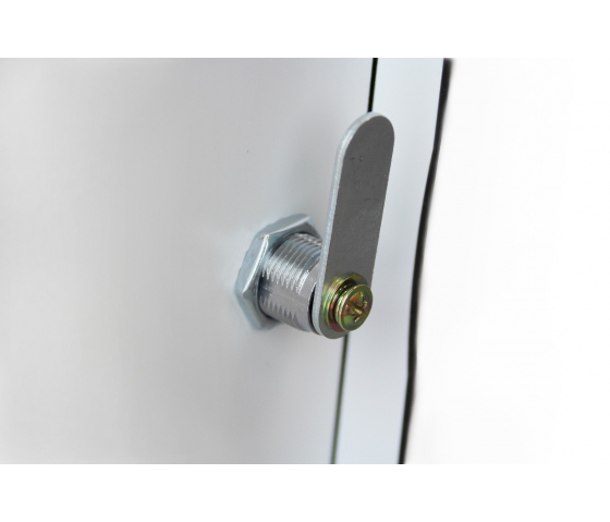 Bravour BRVD6 Ladeschrank für 6 Tablets oder Laptops bis zu 17 Zoll - Weiß