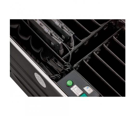 Parat N10 Trolley Koffer Notebooks für 10 x 15,6'' in Schwarz