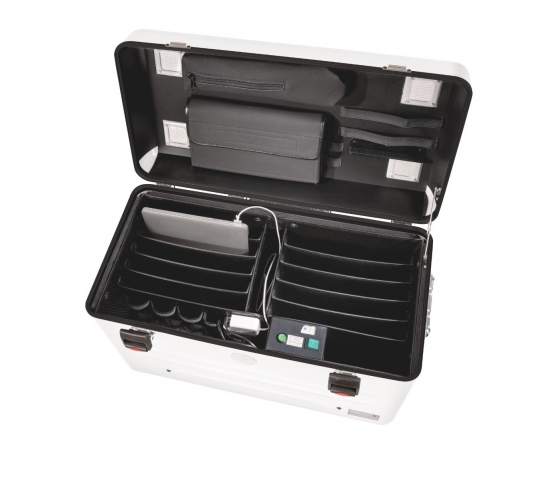 Laptoptasche Parat N10 für 10 Laptops oder Chromebooks bis zu 15,6 Zoll - weiß