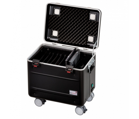 Parat Mobiele Koffer schwarz für 10 x 15,6