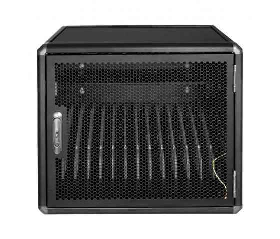 Bravour BRV12v2 Ladeschrank für 12 Tablets oder Laptops bis zu 15,6 Zoll und Timer