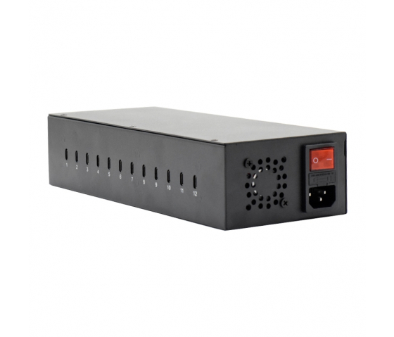 12 Ports USB-C 20W Lade-Hub - BRV12CCH