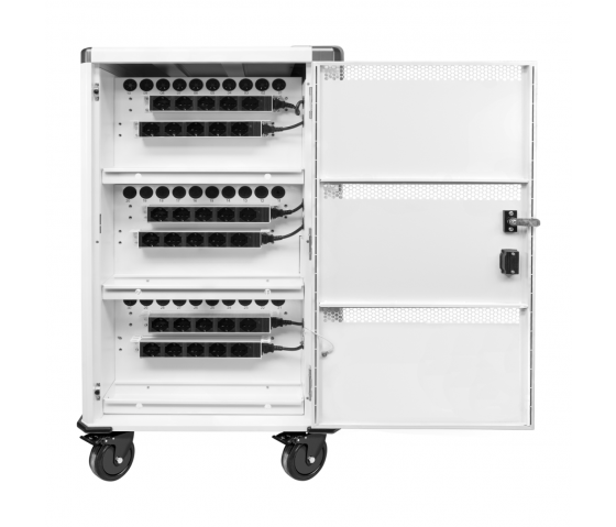 Bravour BRV30 Ladewagen für 30 mobile Geräte bis zu 17 Zoll - weiß