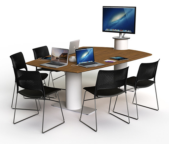 Kabelgebundener Zioxi powerHub – 8 USB-C-Anschlüsse und 3 Netzstecker – powerDome