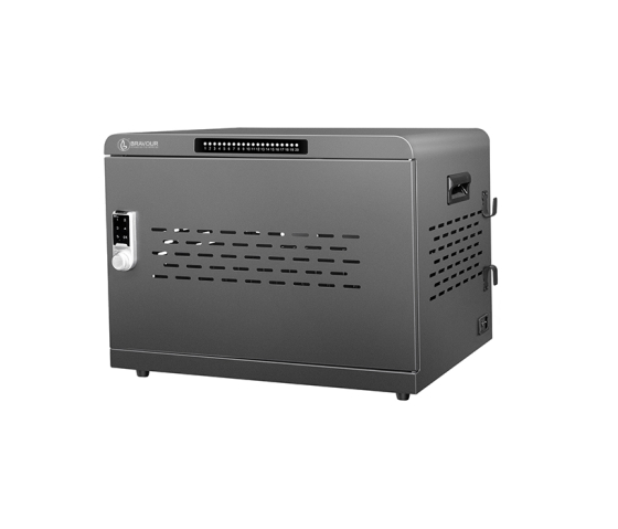Bravour® USB-C-Ladeschrank für 20 Laptops & Tablets – 1000 W – mit Smart App – digitales Zahlenschloss