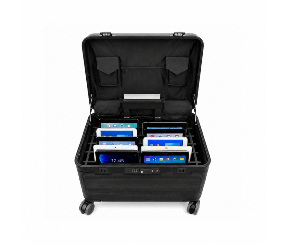 Bravour® BRVK10-TK Transport- und Aufbewahrungskoffer für 10 Tablets und iPads bis zu 13 Zoll