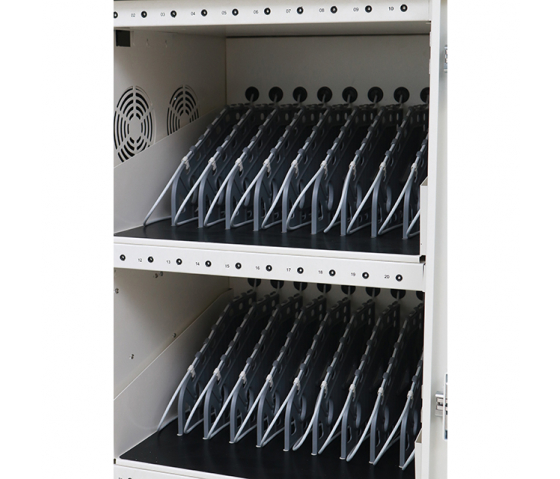 BRVC30 USB-C-Ladewagen für 30 mobile Geräte bis zu 16 Zoll - weiß