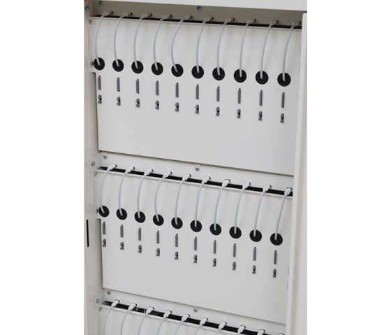 BRVC30 USB-C-Ladewagen für 30 mobile Geräte bis zu 16 Zoll - weiß