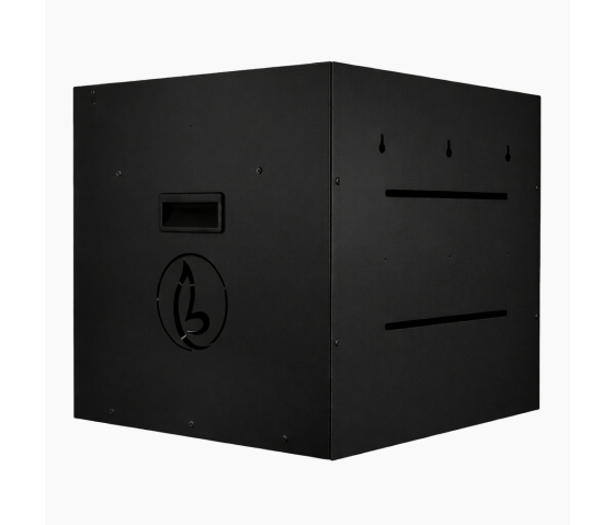 Bravour BRVDC12 Ladeschrank für 12 Tablets oder Laptops bis 17 Zoll - Schwarz - USB-C