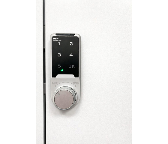 Bravour BRVDC12 Ladeschrank für 12 Tablets oder Laptops bis 17 Zoll - Weiß - USB-C