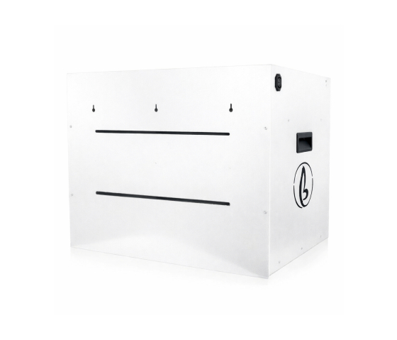 BRVDC16 USB-C Ladeschrank für 16 mobile Geräte bis zu 17 Zoll - weiß