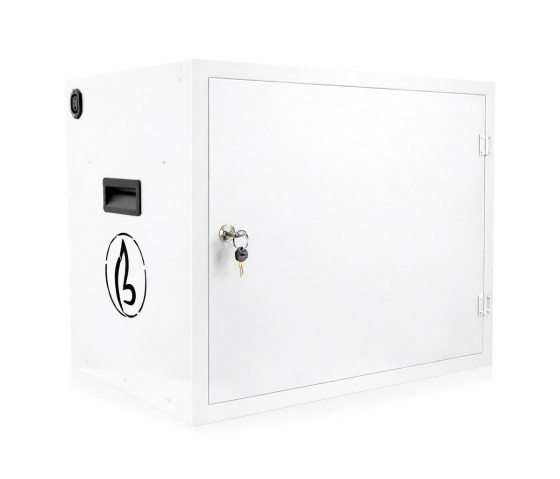 BRVDC16 USB-C Ladeschrank für 16 mobile Geräte bis zu 17 Zoll - weiß