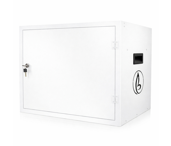 BRVDC16 USB-C Ladeschrank für 16 mobile Geräte bis zu 17 Zoll - weiß