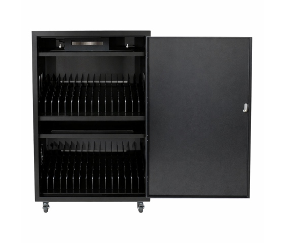 BRVD32 Ladewagen für 32 mobile Geräte bis zu 17 Zoll - schwarz - USB-A