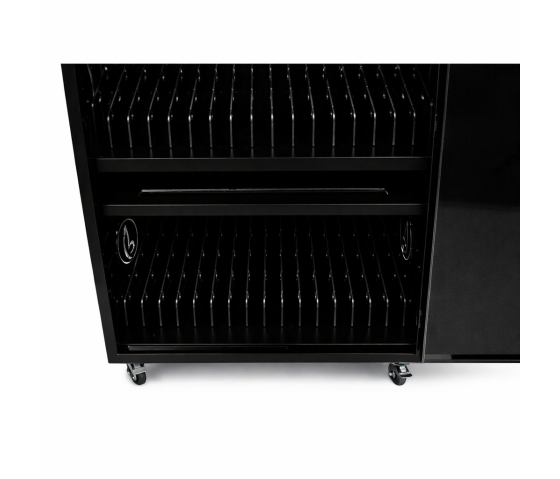 BRVD32 Ladewagen für 32 mobile Geräte bis zu 17 Zoll - schwarz - Steckdosenleiste