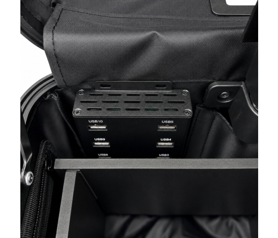 Bravour® BRVK10 Lade & Sync Koffer für 10 iPads und Tablets bis zu 13 Zoll – ohne Kabel