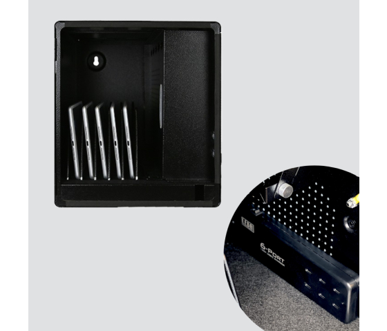 NoteBox Ladeschrank für 5 Tablets und Laptops - USB-C