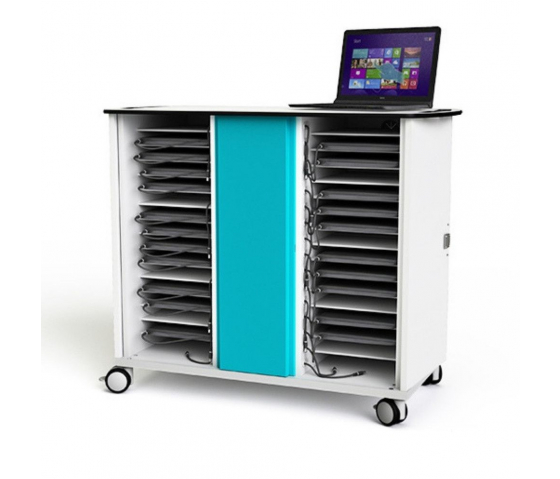 Zioxi Ladewagen 32 Laptops RFID-Kartesperre