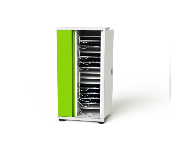 Tablet Ladeschrank Zioxi CHRGC-TB-20-K für 20 iPads bis zu 11 Zoll - Tastensperre