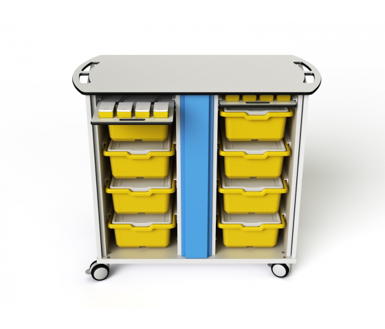 Zioxi Lego Spike USB-A Ladewagen für 8 LEGO Spike Behälter - Möbelschloss