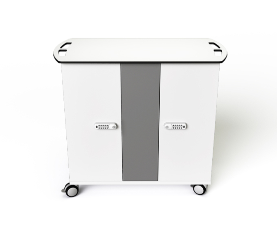 Zioxi Ladeswagen für 32 Chromebook/Macbook/Laptop/Tablets bis 14