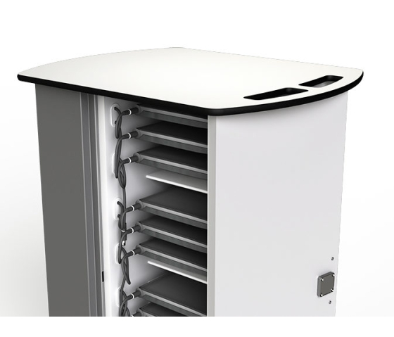 Zioxi Ladeswagen für 32 Chromebook/Macbook/Laptop/Tablets bis 14