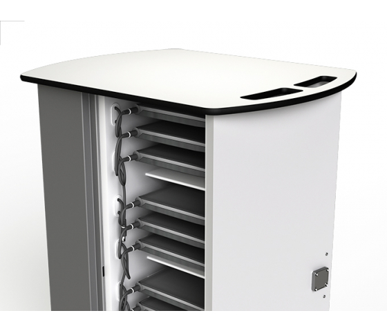 Zioxi Chromebook / Laptop / Tablet-Ladewagen 20 Geräte - Zylinderschloss