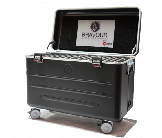 Bravour Ladekoffer CC16-CB - USB-C für 16 Chromebooks oder Tablets bis zu 13-Zoll