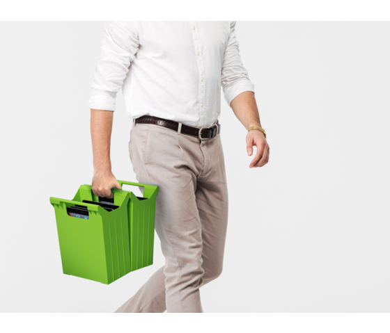 Zioxi iPad/Tablet 32 Bay Store & Charge Trolley CHRGT-TBB-32-O3 mit OnView smartControl und 4 Aufbewahrungskörben - Digitales Codeschloss