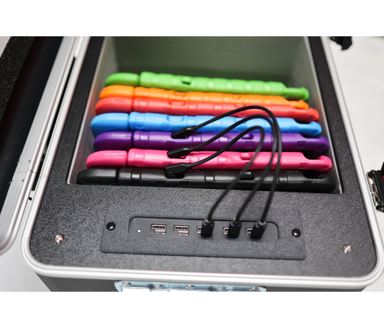 Bravour DUO-Charge Tablet-Ladekoffer - USB-C - für 10 Tablets bis zu 11 Zoll - DCC10-EV