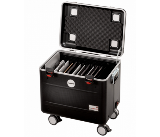 Parat Tablet-Ladekoffer TC10 TwinCharge USB-A und USB-C für 10 Tablets bis zu 12,9 Zoll