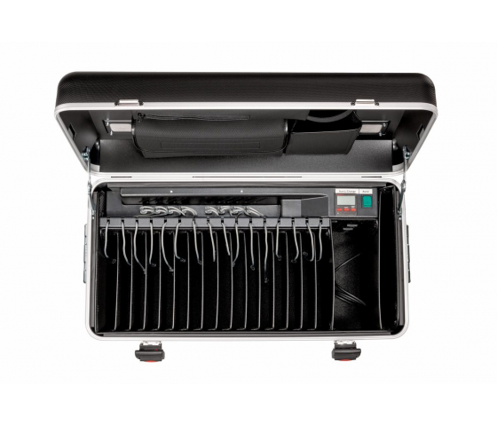 Parat PARAPROJECT Charge & Sync i16 Koffer für iPads schwarz