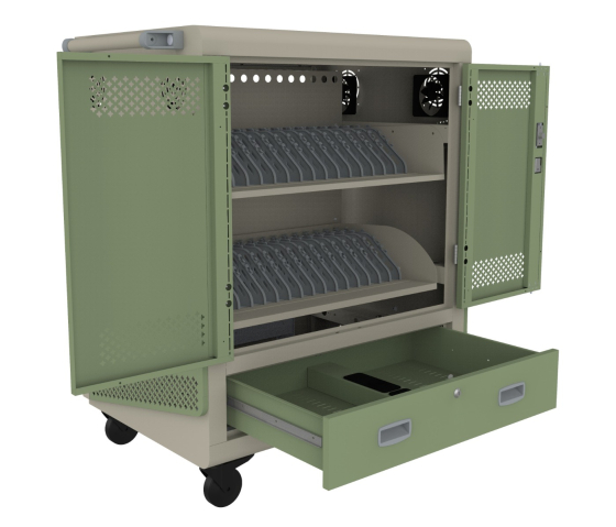 ID32AC Ladestation für 32 mobile Geräte bis zu 15,6 Zoll