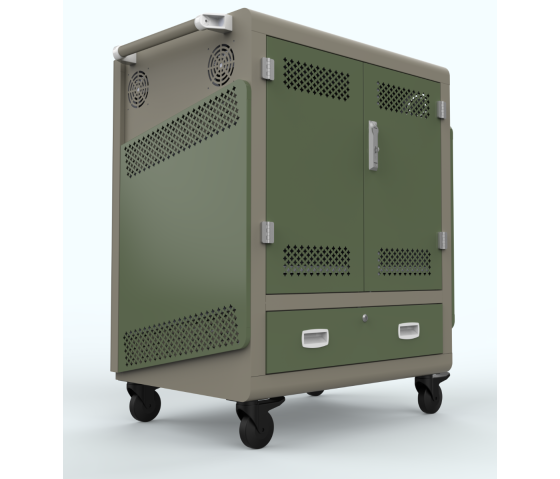 ID32UC USB-C Ladewagen für 32 mobile Geräte bis 15,6 Zoll