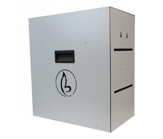 Bravour BRVD6 Ladeschrank für 6 Tablets oder Laptops bis zu 17 Zoll - Weiß