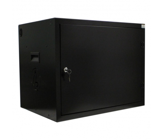 Bravour BRVD16 Ladeschrank für 16 mobile Geräte bis zu 17 Zoll - Schwarz - USB A