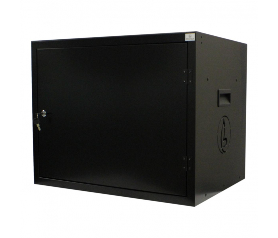 Bravour BRVD16 Ladeschrank für 16 mobile Geräte bis zu 17 Zoll - Schwarz - USB A