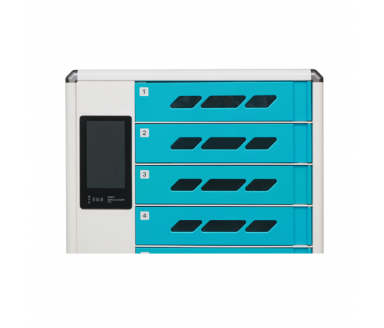 Ladeschrank BRVL16 mit 16 Fächern