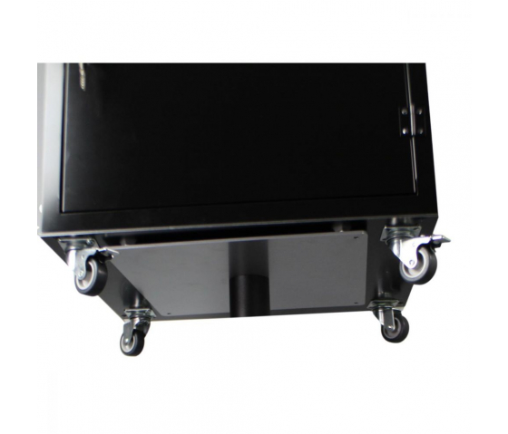 Bravour BRVDC12 Ladeschrank für 12 Tablets oder Laptops bis 17 Zoll - Schwarz - USB-C