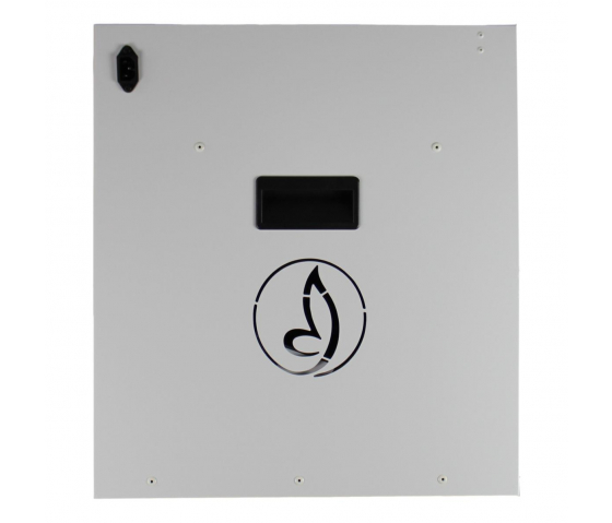Bravour BRVDC12 Ladeschrank für 12 Tablets oder Laptops bis 17 Zoll - Weiß - USB-C