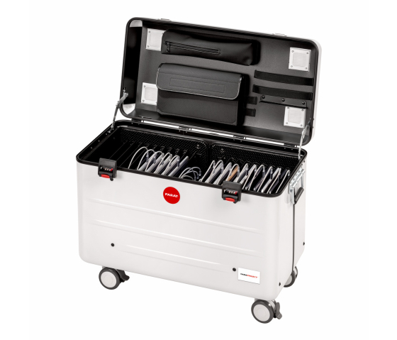 TC20 TwinCharge iPad-Ladekoffer für 20 iPads - inklusive Lightning-Kabel - weiß