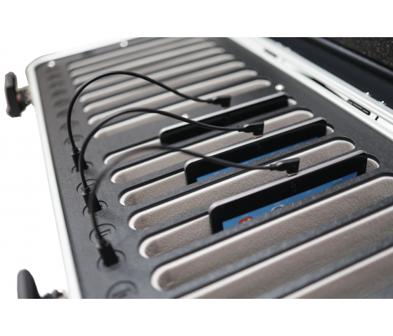 Bravour Tablet-Ladekoffer für 16 Tablets bis zu 11 Zoll - USB-C - CC16-TAB