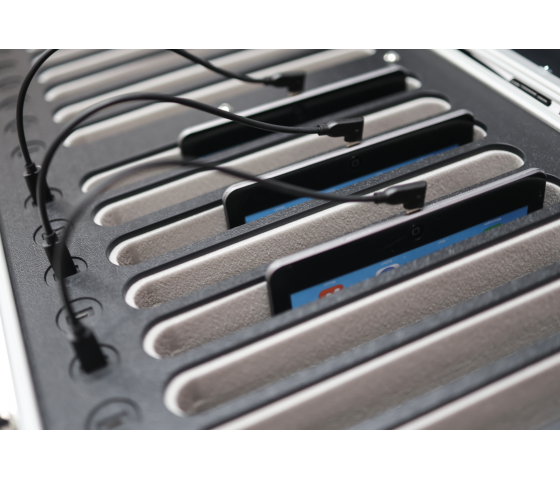 Bravour Tablet-Ladekoffer - USB-C - für 10 Tablets bis zu 11 Zoll - CC10-TAB 