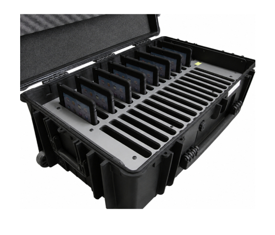 Lade- und Synchronisationskoffer für 30 iPads und Tablets von 7 bis 11 Zoll - USB-A (Demo-Modell)